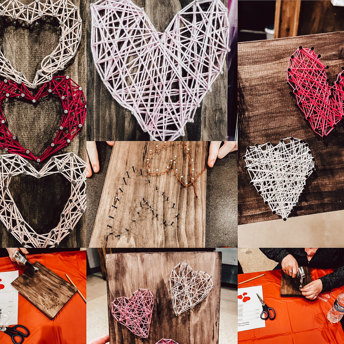 Heart String Art