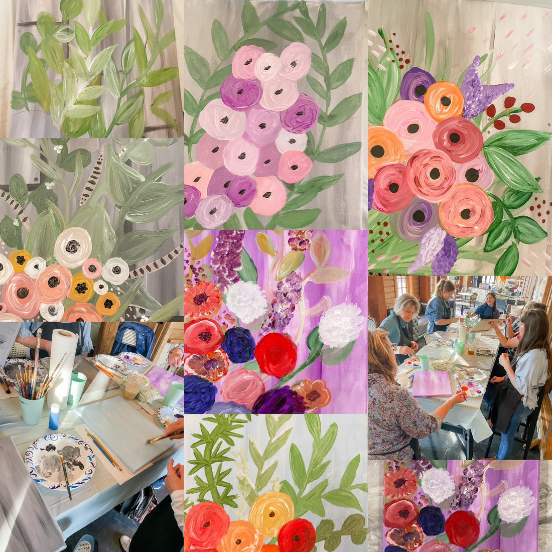 Spring Flower Painting!