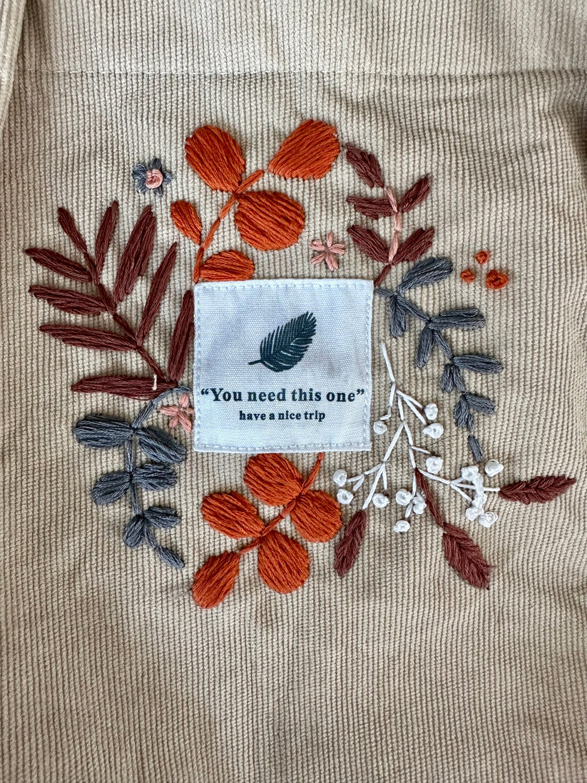 WildFlower Tote Bag Embroidery - May 21st