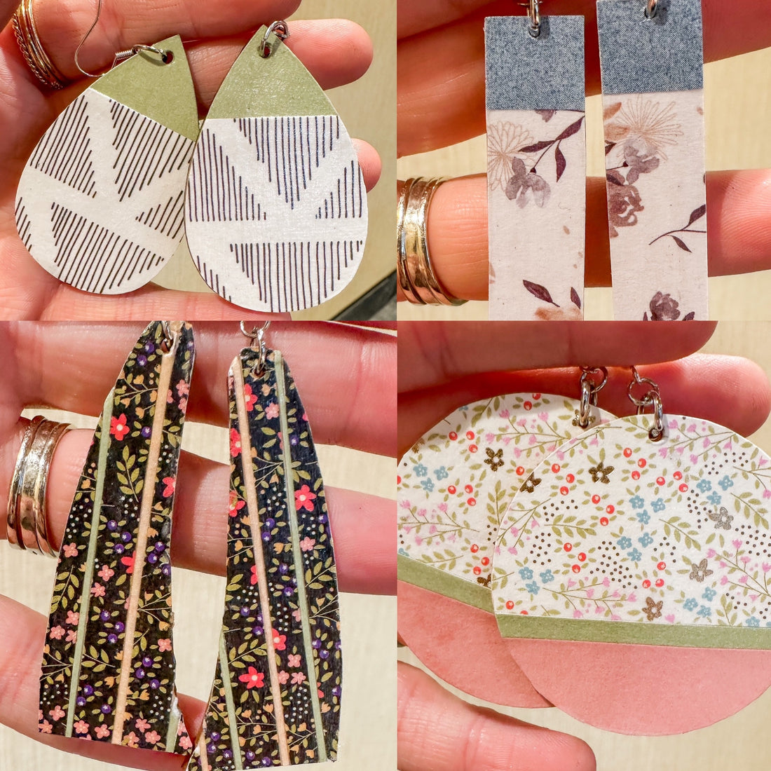 DIY Wooden Earring Workshop at the Plaza!